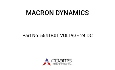 5541B01 VOLTAGE 24 DC