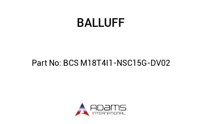 BCS M18T4I1-NSC15G-DV02									