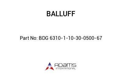 BDG 6310-1-10-30-0500-67									