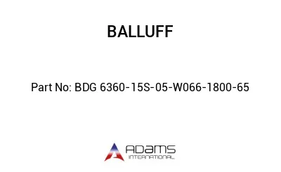 BDG 6360-15S-05-W066-1800-65									