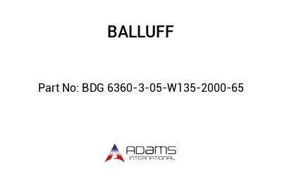 BDG 6360-3-05-W135-2000-65									