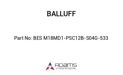 BES M18MD1-PSC12B-S04G-533									