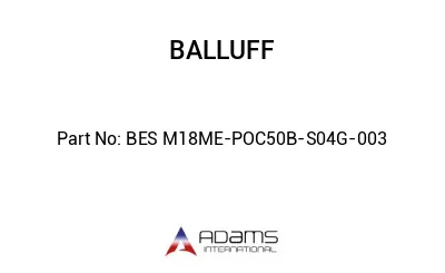 BES M18ME-POC50B-S04G-003