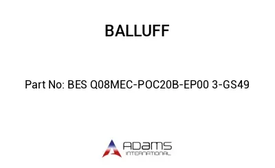 BES Q08MEC-POC20B-EP00	3-GS49								