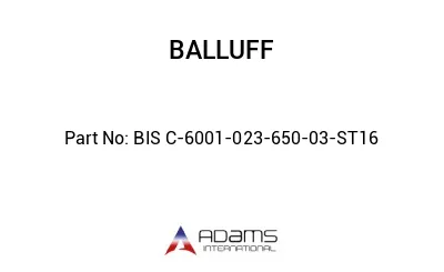 BIS C-6001-023-650-03-ST16									