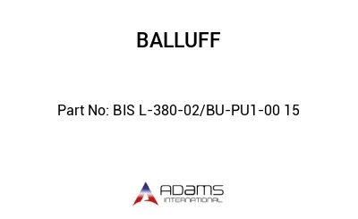 BIS L-380-02/BU-PU1-00	15								