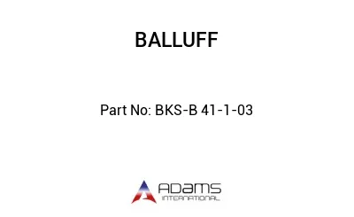BKS-B 41-1-03									