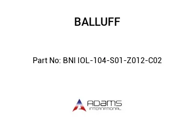 BNI IOL-104-S01-Z012-C02									