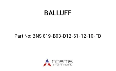 BNS 819-B03-D12-61-12-10-FD