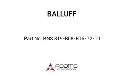 BNS 819-B08-R16-72-10