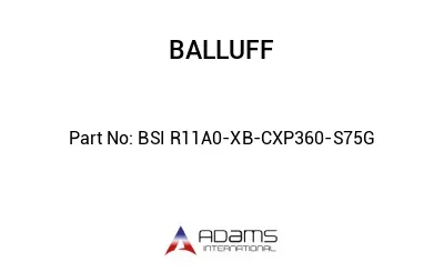 BSI R11A0-XB-CXP360-S75G									
