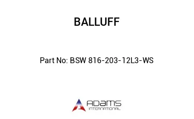BSW 816-203-12L3-WS									
