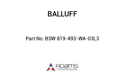 BSW 819-493-WA-03L3									