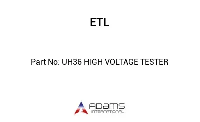 UH36 HIGH VOLTAGE TESTER